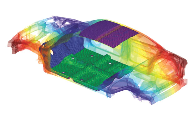 Identifying the Acoustic Contribution to Interior Noise