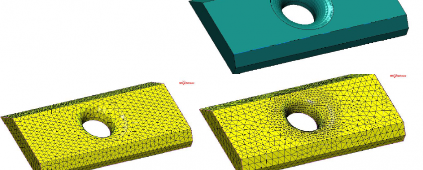 Global Adaptive Meshing In Marc