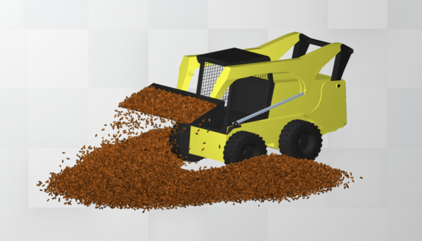 Adding Realistic Loads in Adams with Bulk Material Simulation