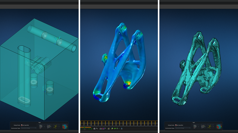 CAD to CAD: MSC Apex Generative Design new release brings fluent optimization workflow